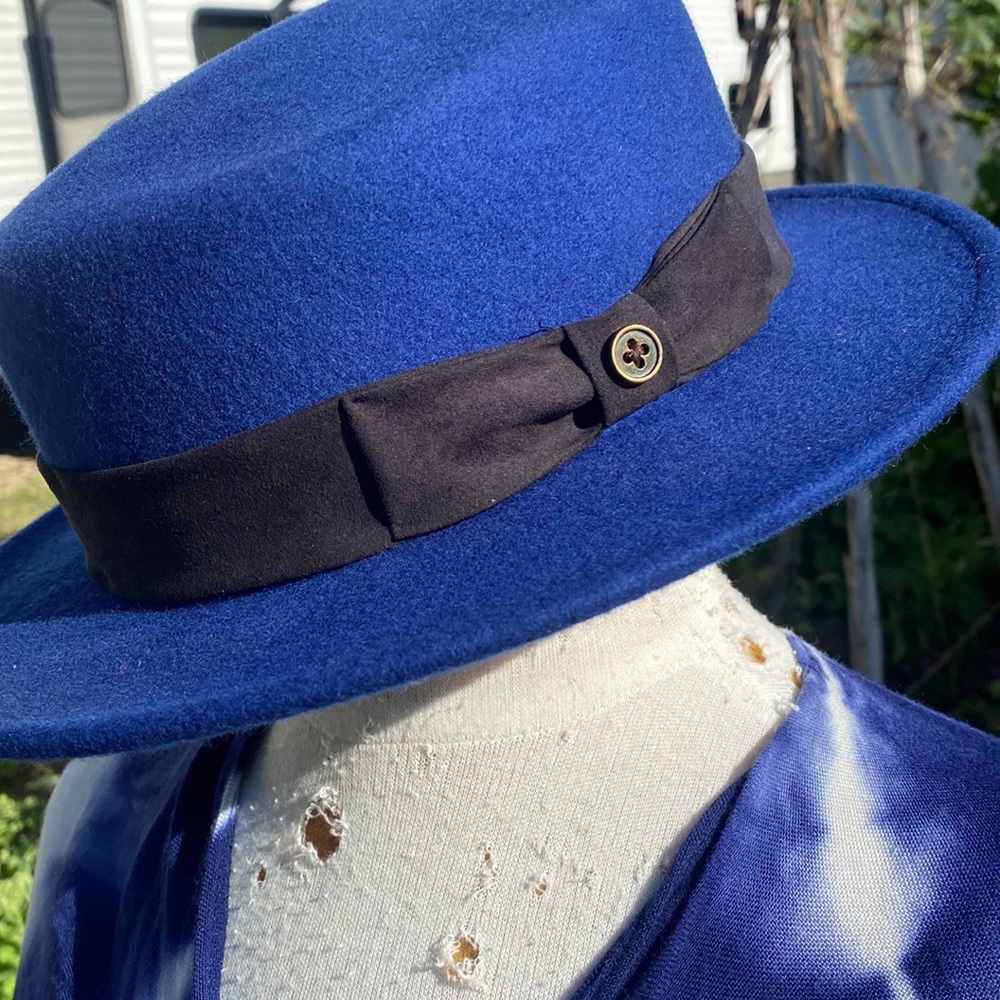 331-UR BLUE-tiful 💙The Trip Felt Hat